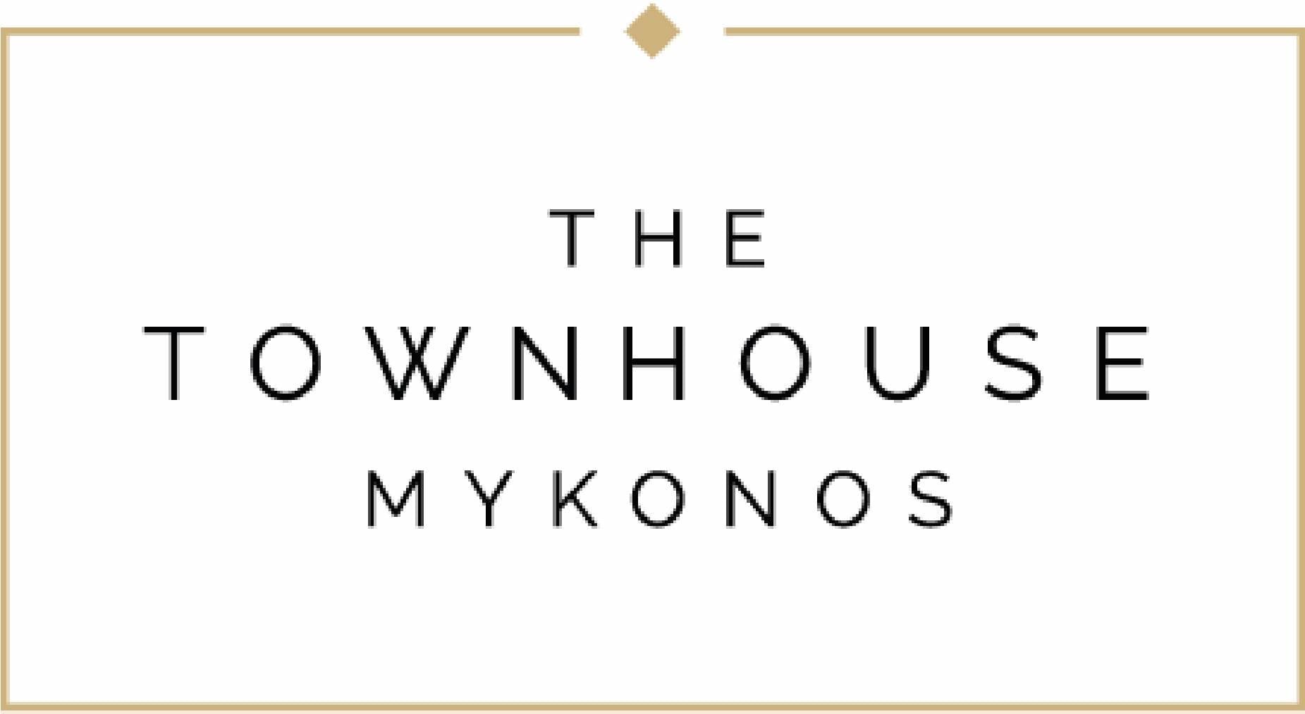 Townhouse Mykonos   white background