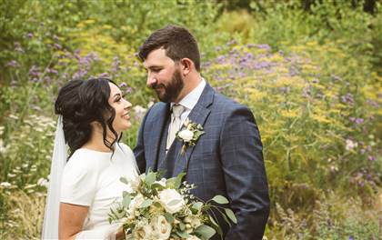 Fernhill Wedding in Garden