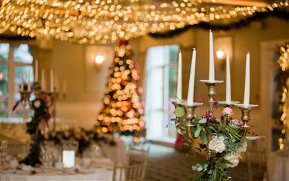 Winter wedding at Fernhill