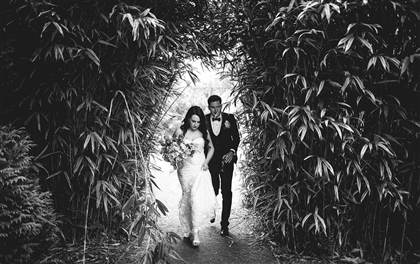 West Cork Wedding Venue with Bamboo