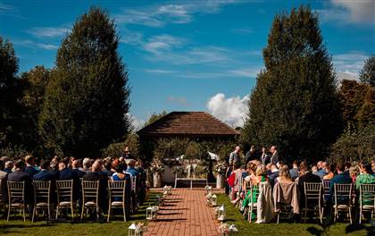Fernhill wedding garden