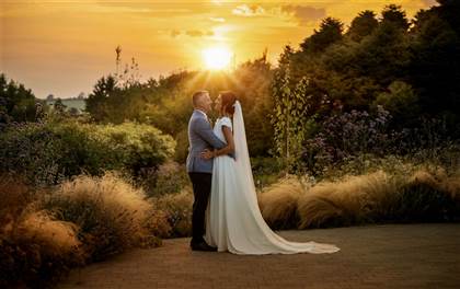 Wedding at Sunset in Cork