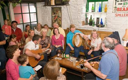 Traditional Irish Music Session