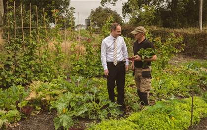 Vegetable Garden at Fernhill Country Hou