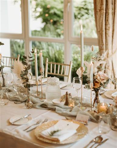 Wedding Table at Fernhill