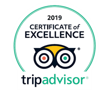 Trip Advisor Certificate of Excellence 2019