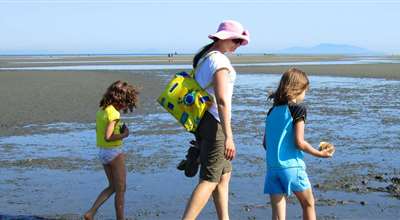 Tsawwassen   Family at Beach