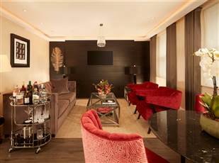 ONE BED APARTMENT LIVING ROOM