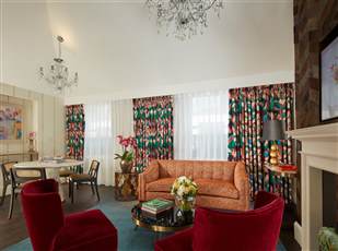 Penthouse Livig Room - Best Hotel Penthouses London