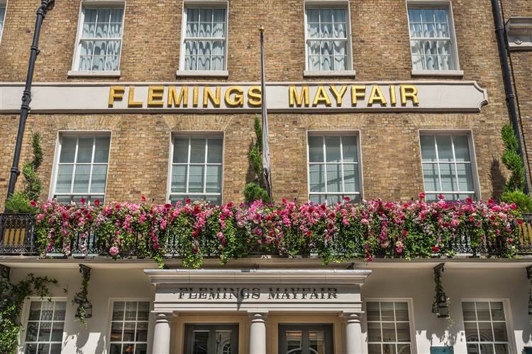 The Flemings entrance detail 2
