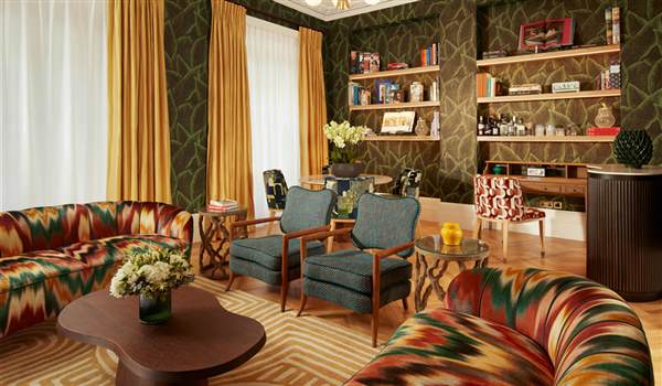 Three bedroom suite  living room