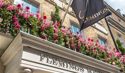 The Flemings entrance detail 1