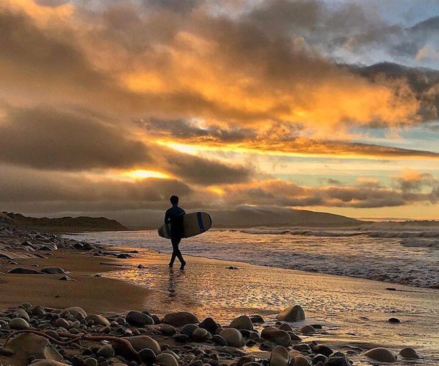 Surfer surfing 1