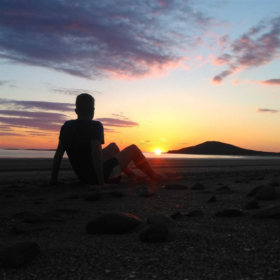 Sunset, Golden Strand, Co Sligo Web Size