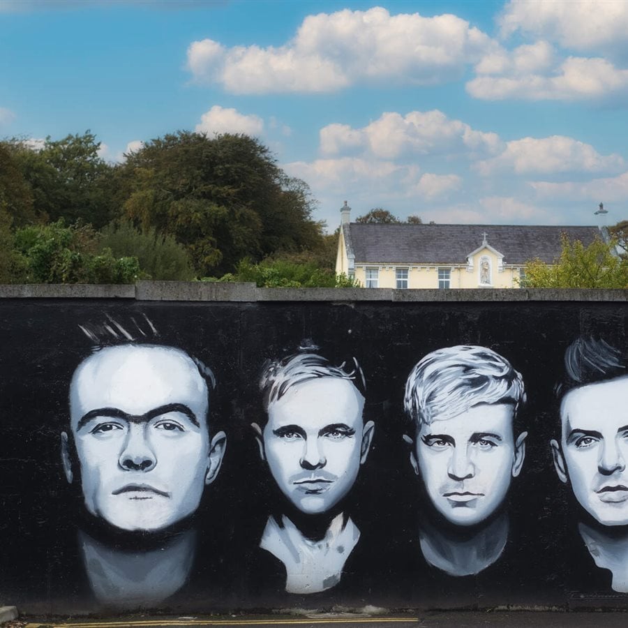 Westlife, Mural, Temple street, Sligo Town