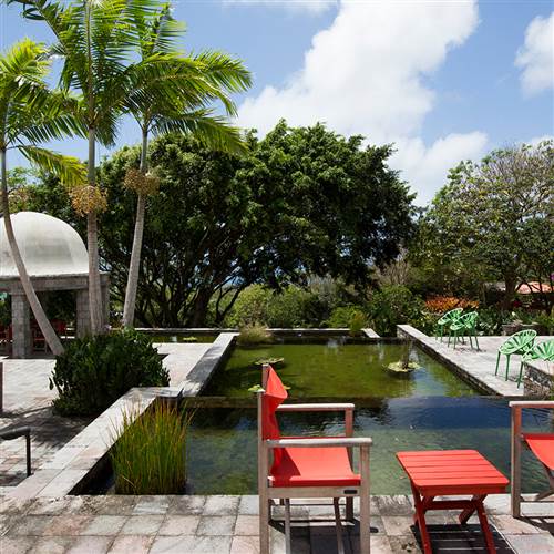 Pool at Golden Rock Inn, hotel in Nevis