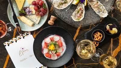 Bubbles and Bites at Bloom