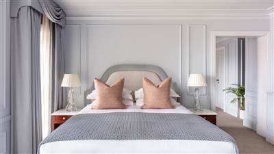 The Presidential Suite Bedroom