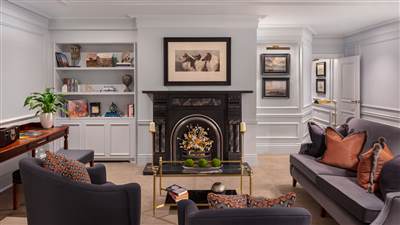 The Presidential Suite Living Room