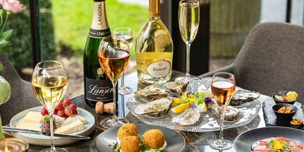 Champagne Light Bites at Bloom