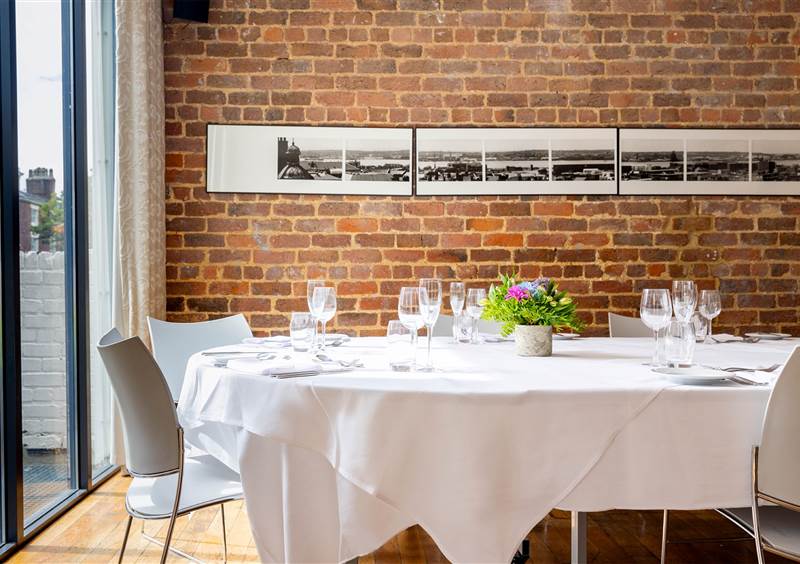 Old Bookroom  Oval Brick Wall Detail