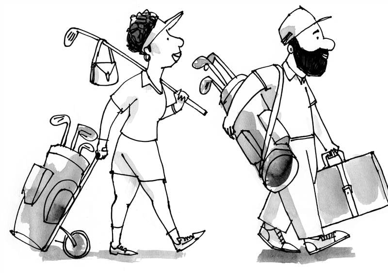 golf together