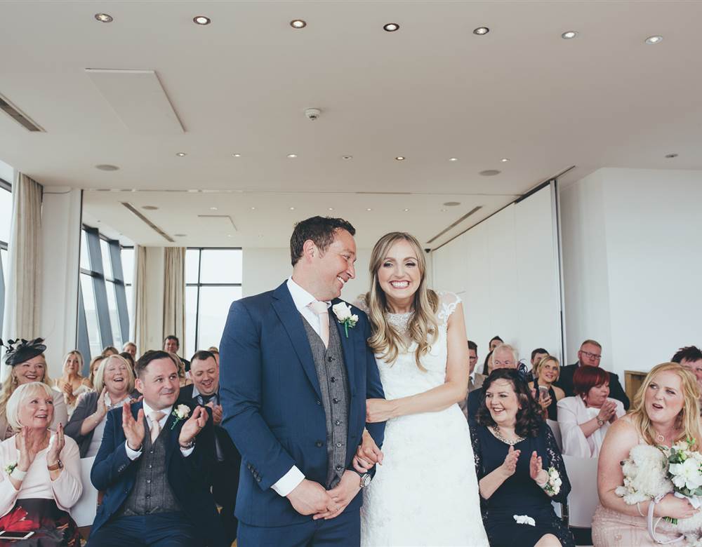 Anna and Phil wedding at luxury Hope Street Hotel