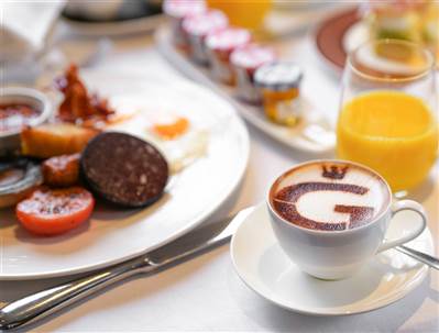 Coffee and Breakfast at Hotel Gotham in Manchester