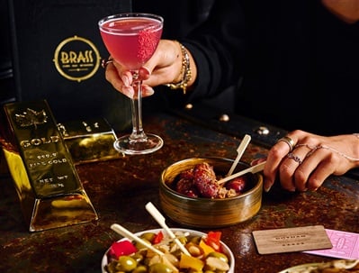 Club Brass small plates