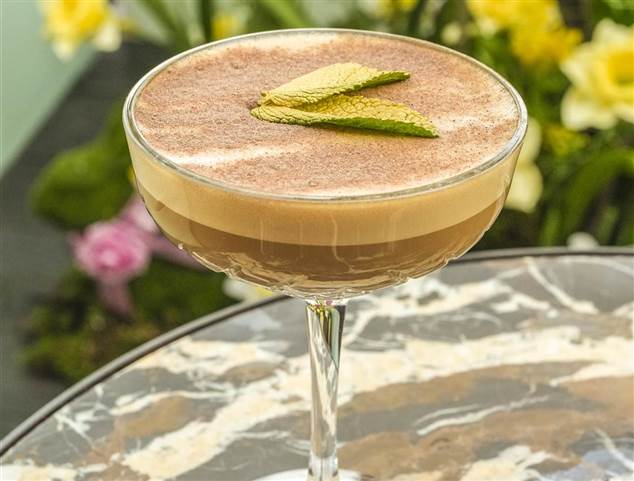 brown cocktail