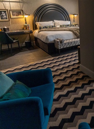hotel gotham newcastle bedroom