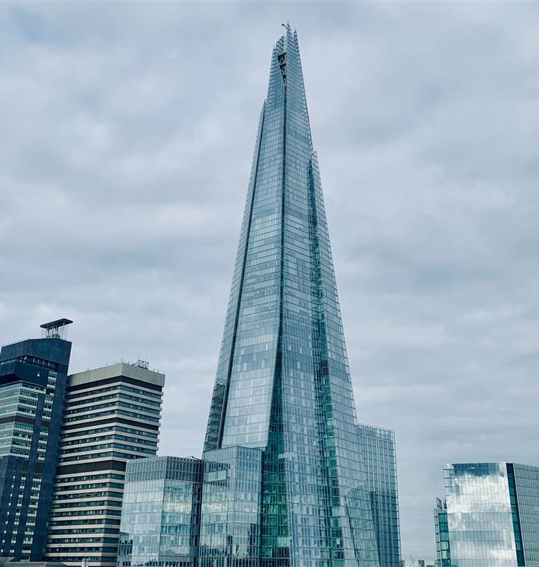 View from the Shard Imperial London Hotels