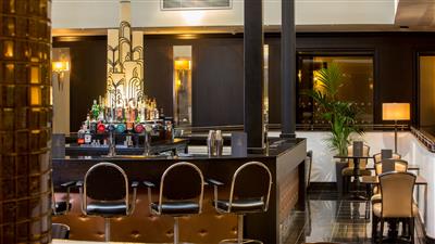 President Hotel London Atrium Bar Interior Design