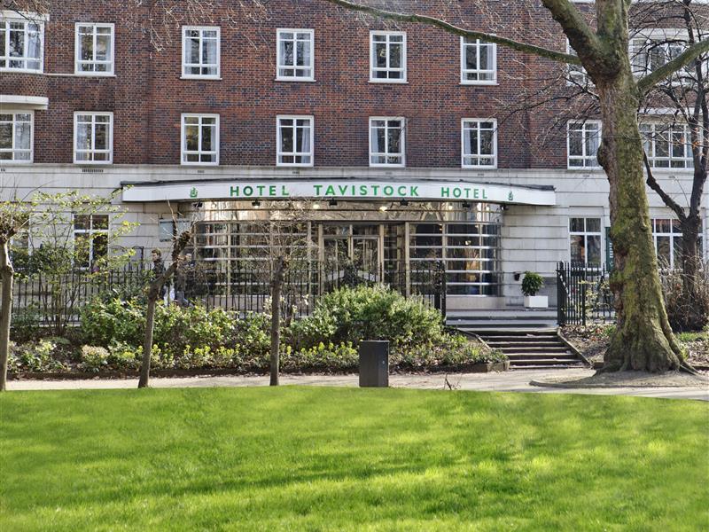tavistock hotel gardens lawn in Central London