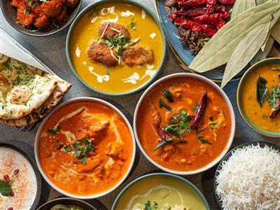 poppadom Indian foods dishes