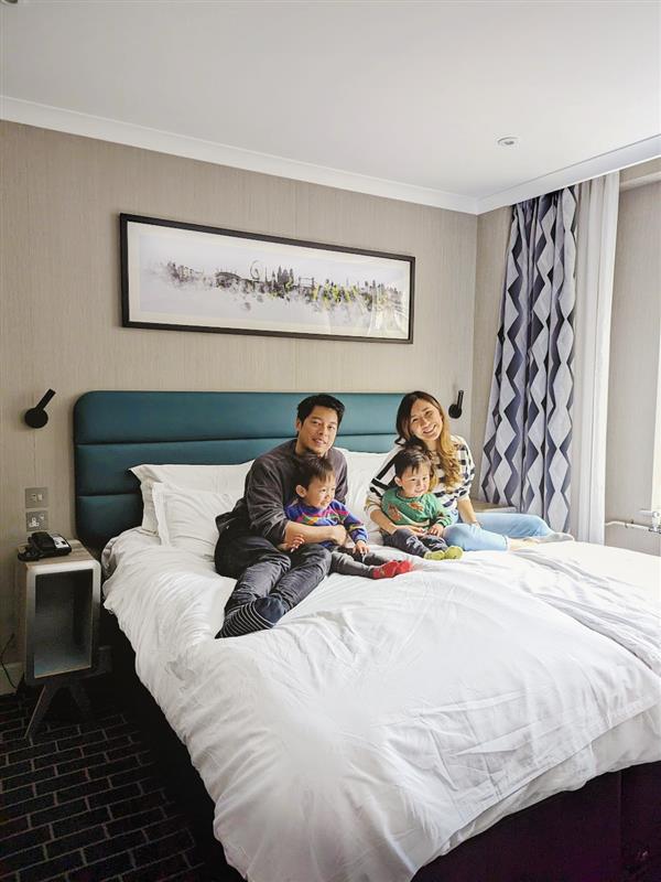 City sleeper family friendly hotel rooms in London city centre