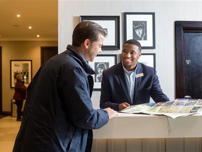 President Hotel Reception in bloomsbury london