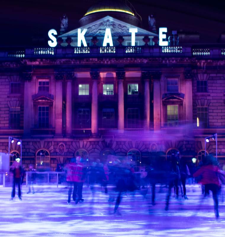 Ice Skating Somerset House