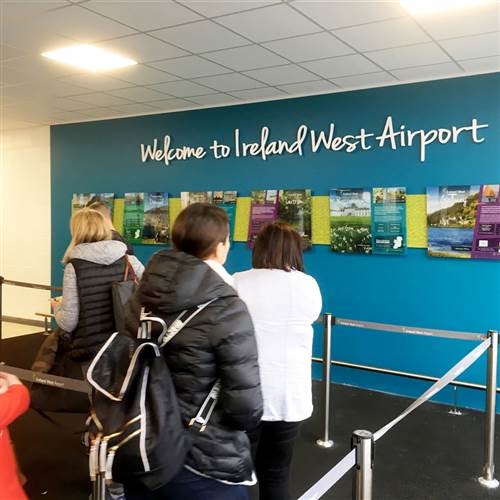 Arrivals County Display