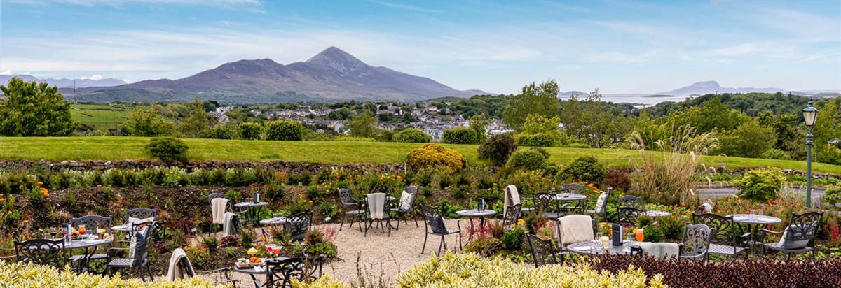 Terrace Knockranny House Hotel