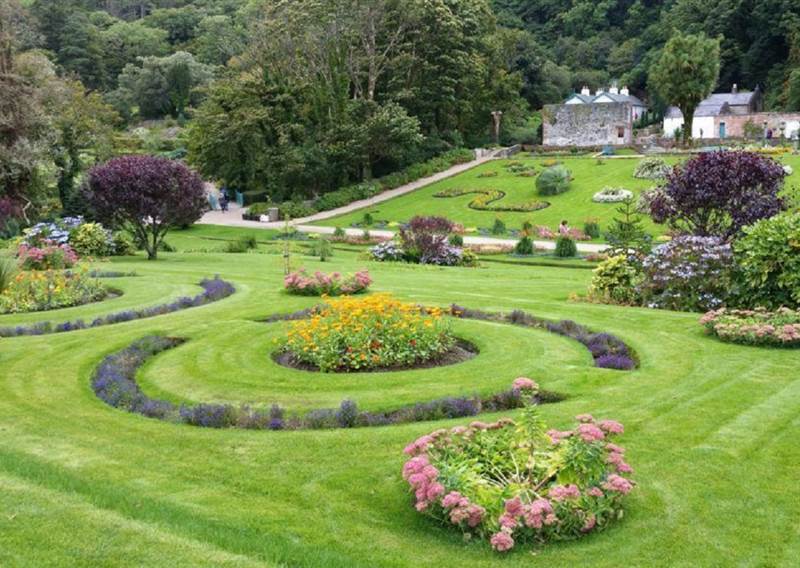 Victorian Walled Gardens at Kylemore Abbey Connemara Attraction