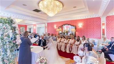 Civil Ceremony Partnership Wedding in the Kelly Suite