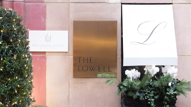 5-Star Lowell Hotel Exterior in NYC