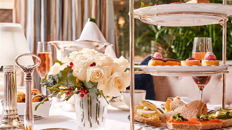 Luxury Holiday Afternoon Tea at The Lowell Hotel