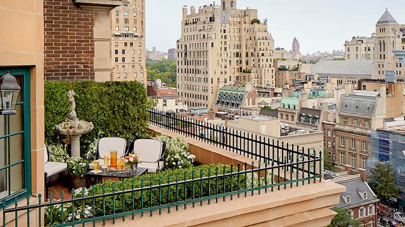 luxury Garden Suite in NYC at The Lowell Hotel