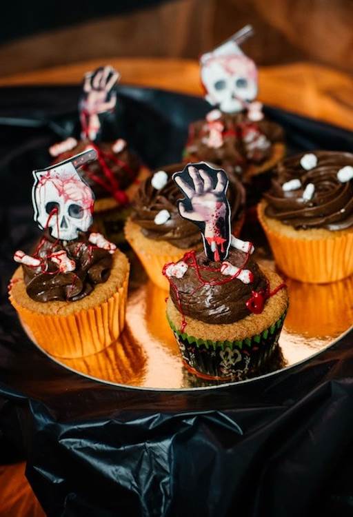 halloween afternoon tea