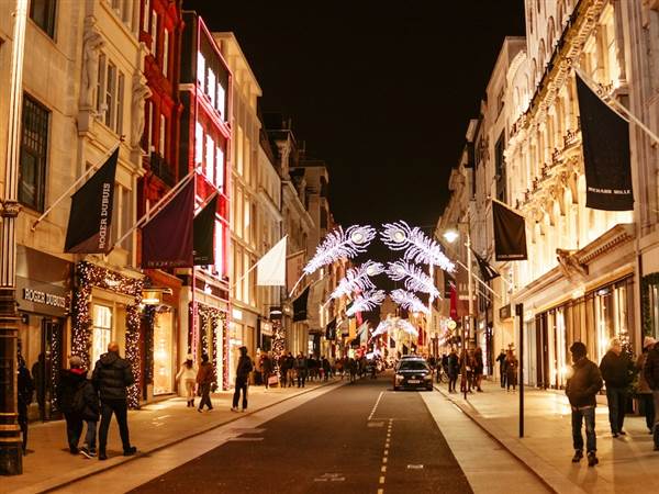 christmas bond street