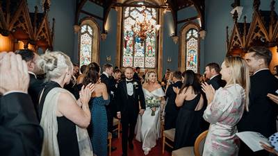wedding at Markree castle Ireland