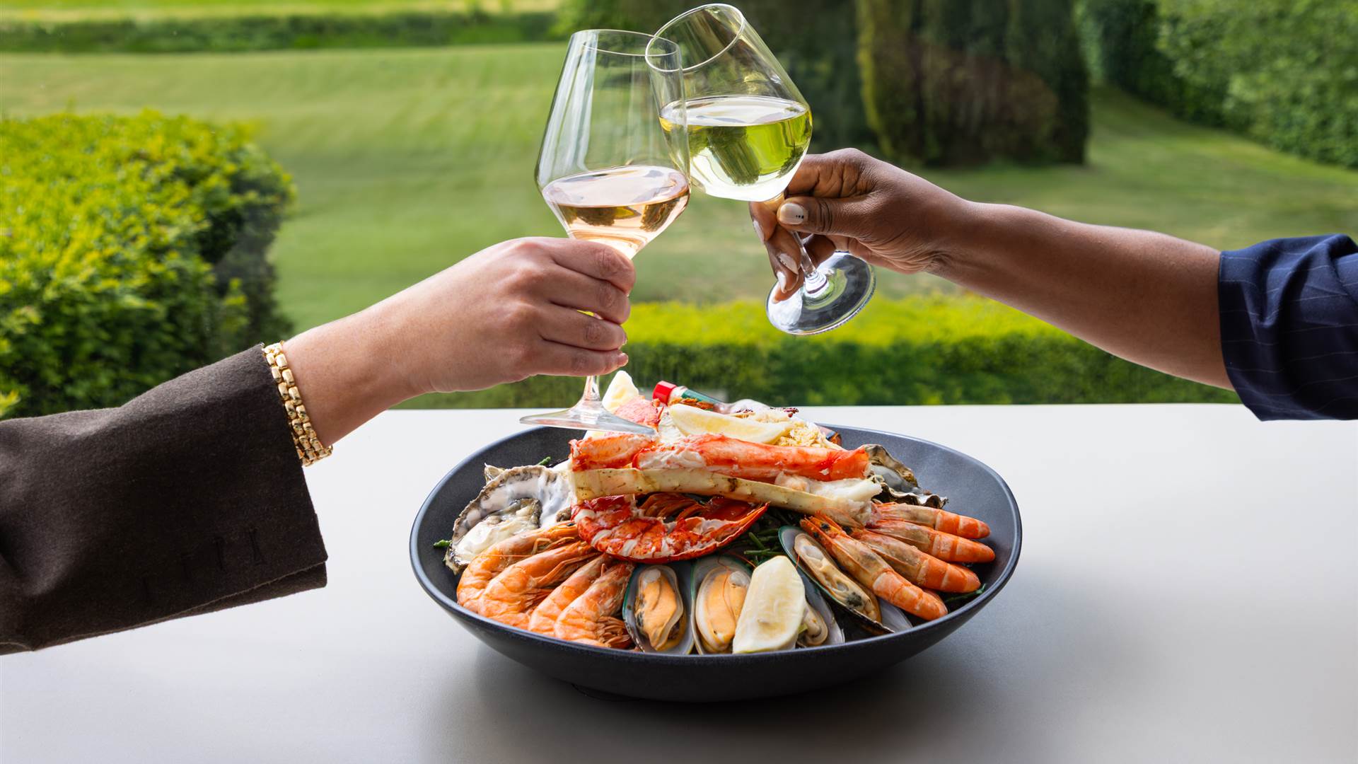 Seafood platter