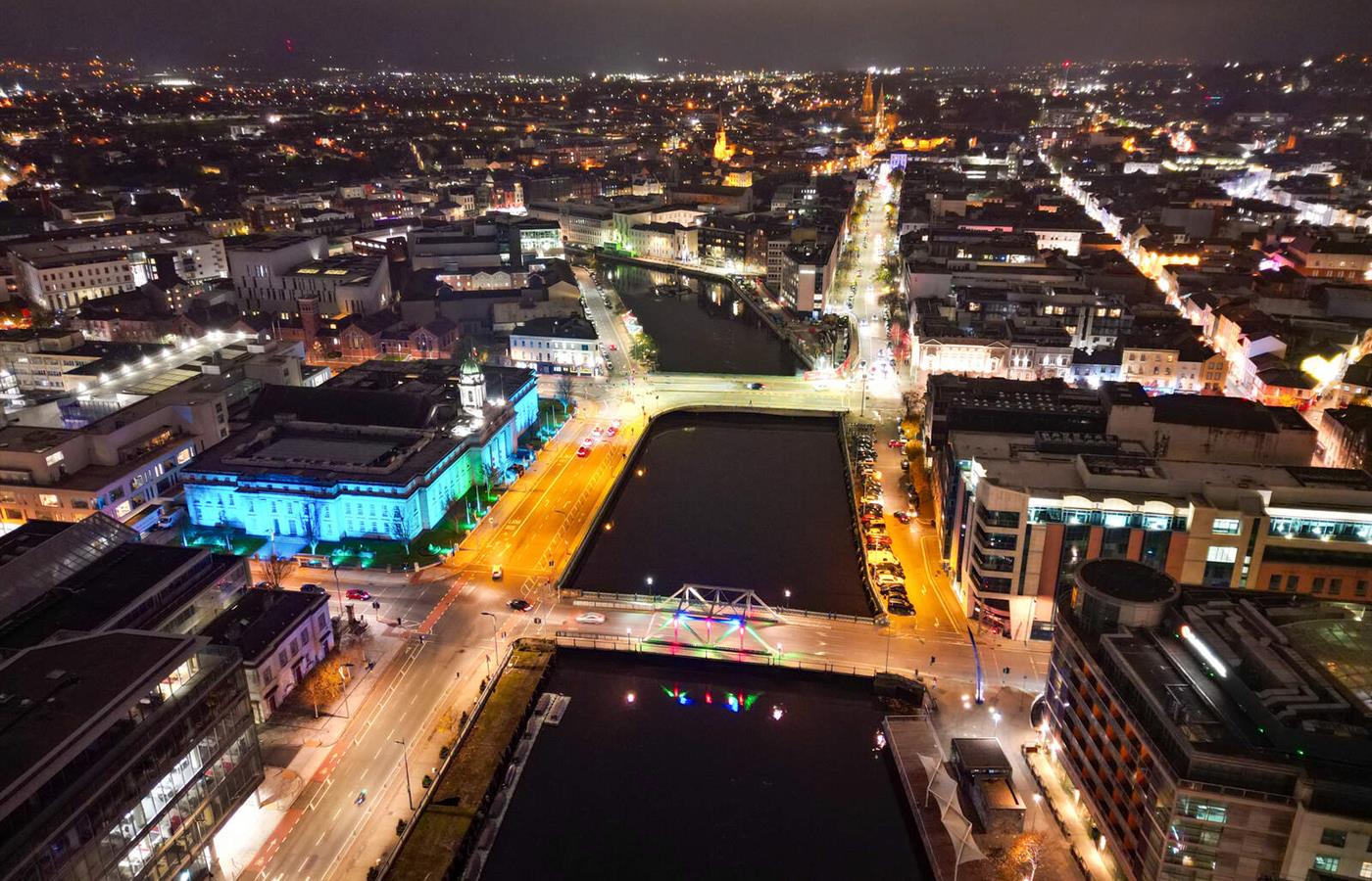 Cork City, Nigh time,